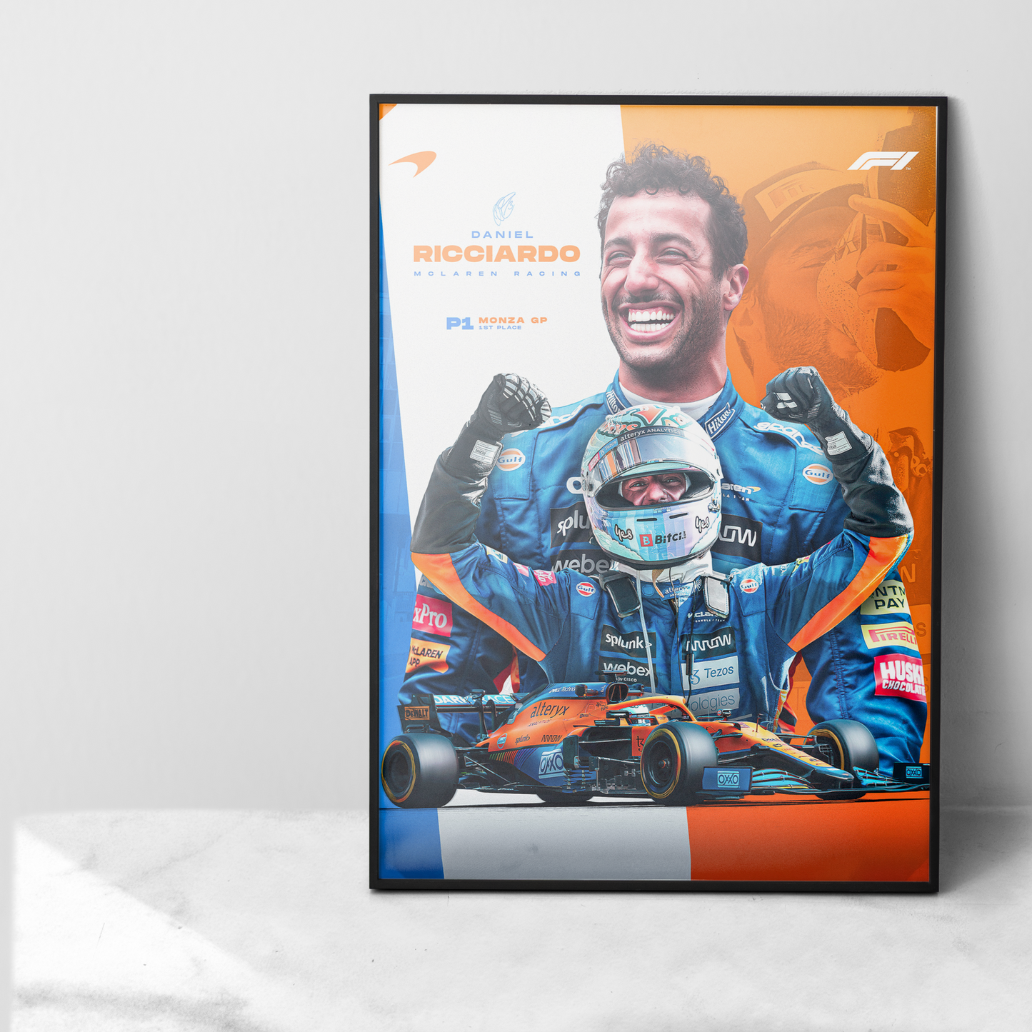 Daniel ricciardo x monza - racing posters - €19.99 poster