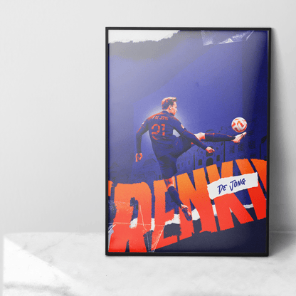 De jong x holland - football posters - €19.99 poster