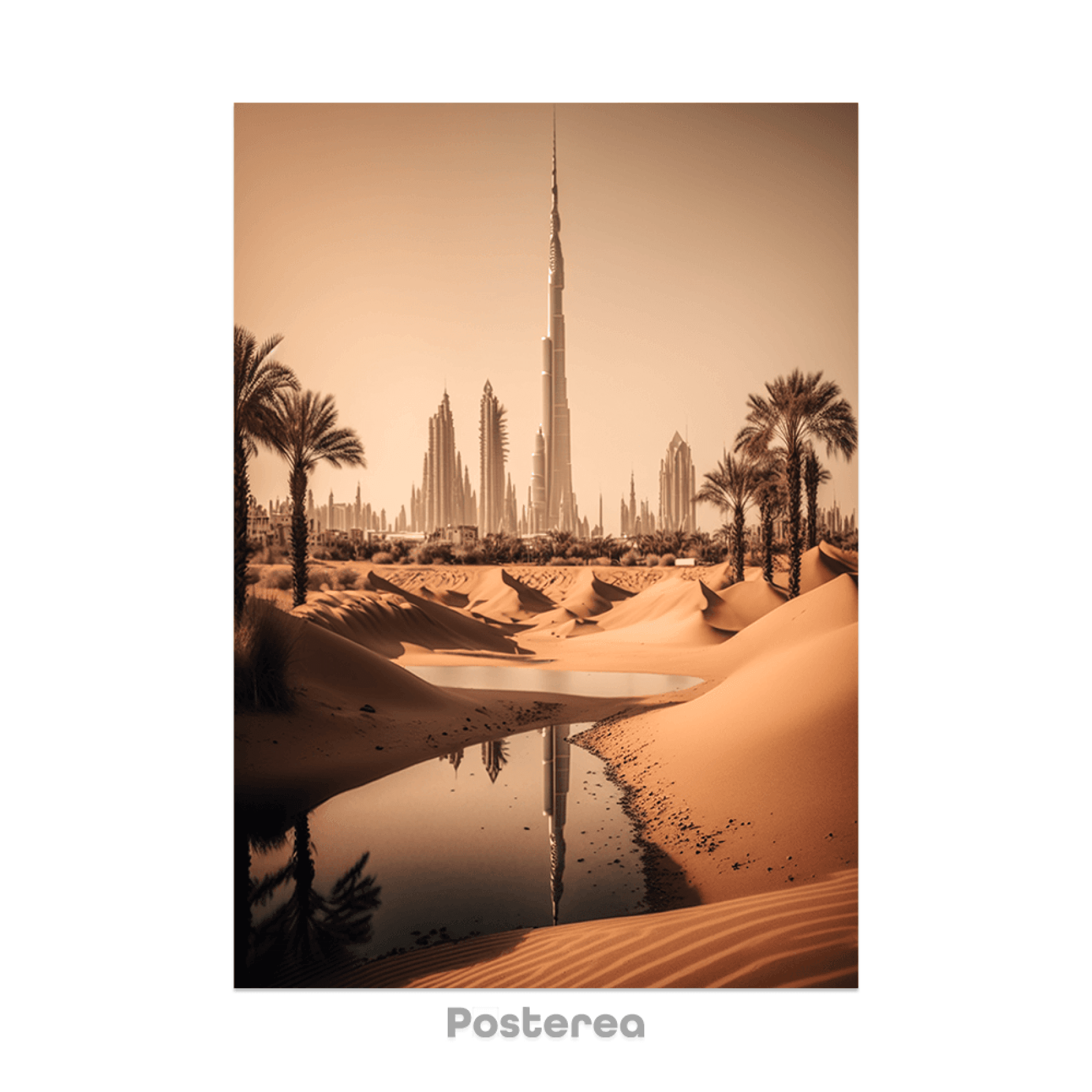 Dubai skyline - cities posters - €19.99 poster