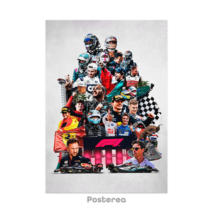 F1 world - racing posters - €19.99 poster