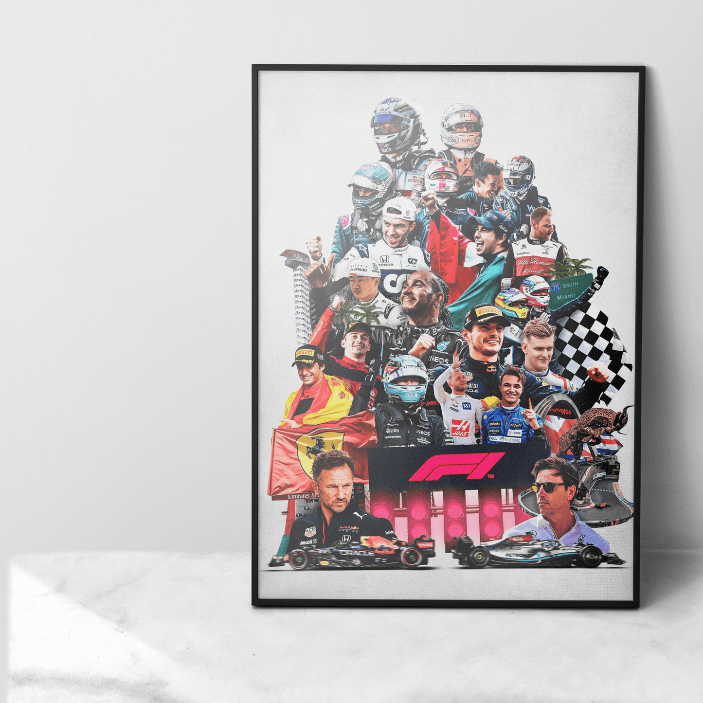 F1 world - racing posters - €19.99 poster