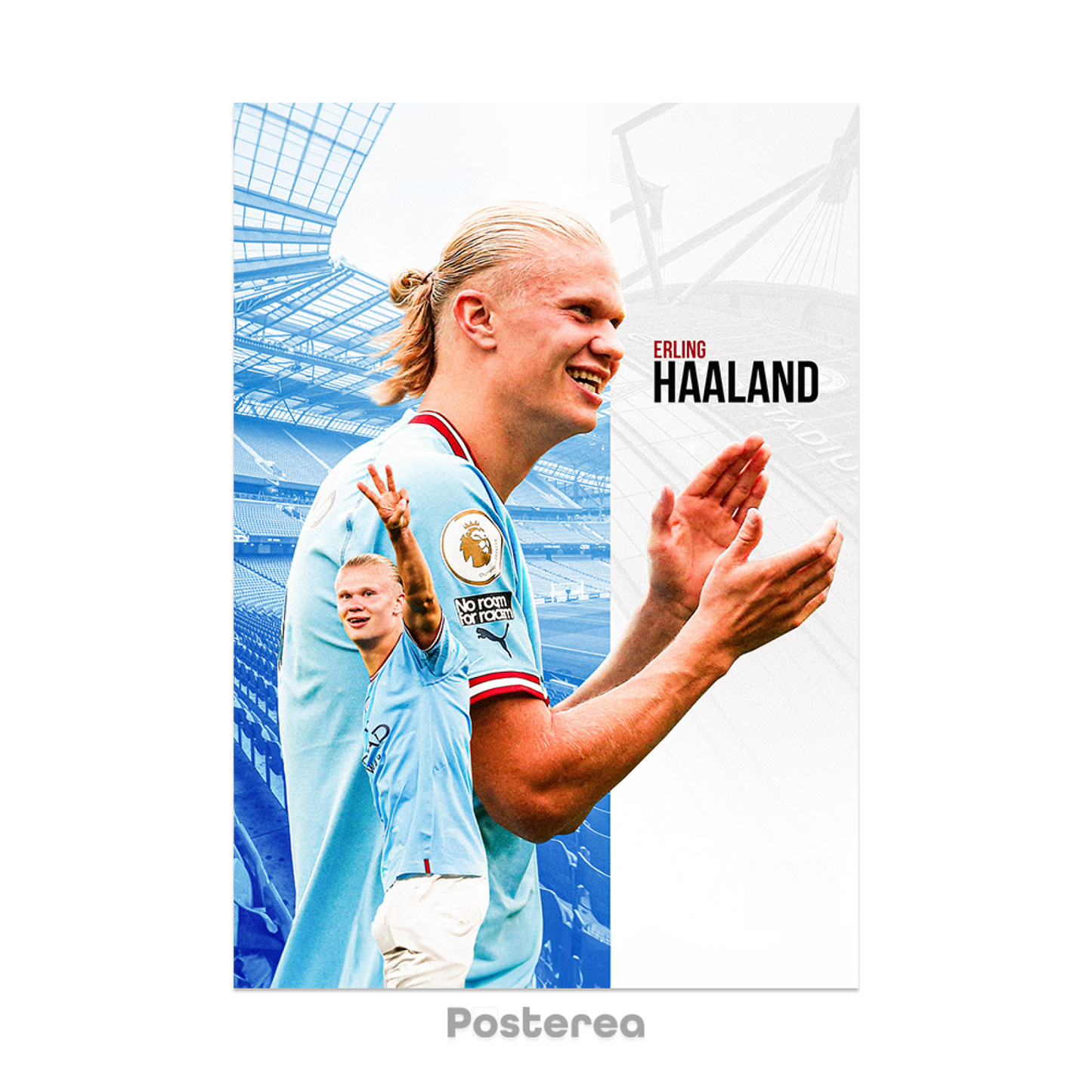 Haaland x man city ll - €19.99 poster