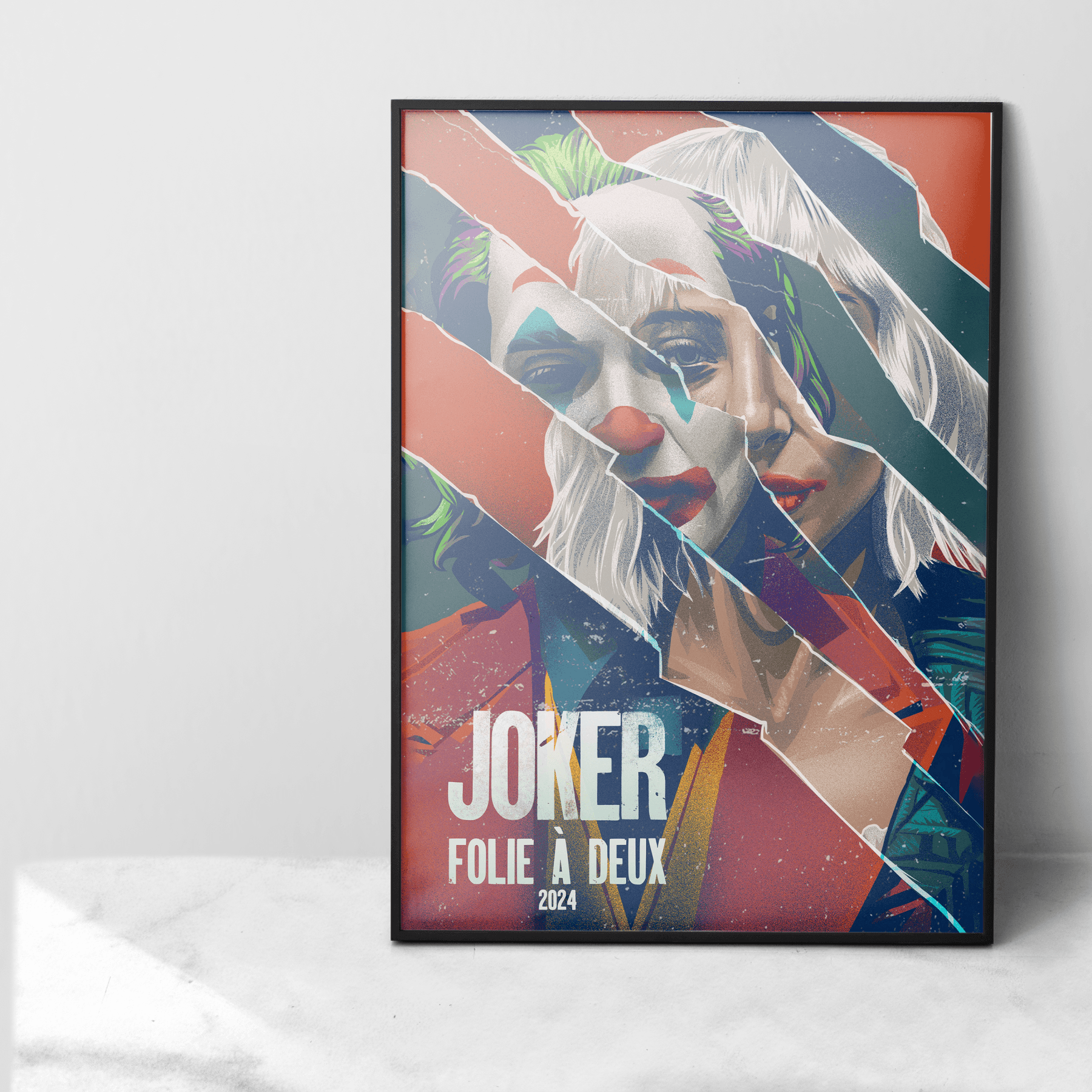 Joker x lady gaga - movies posters - €19.99 poster