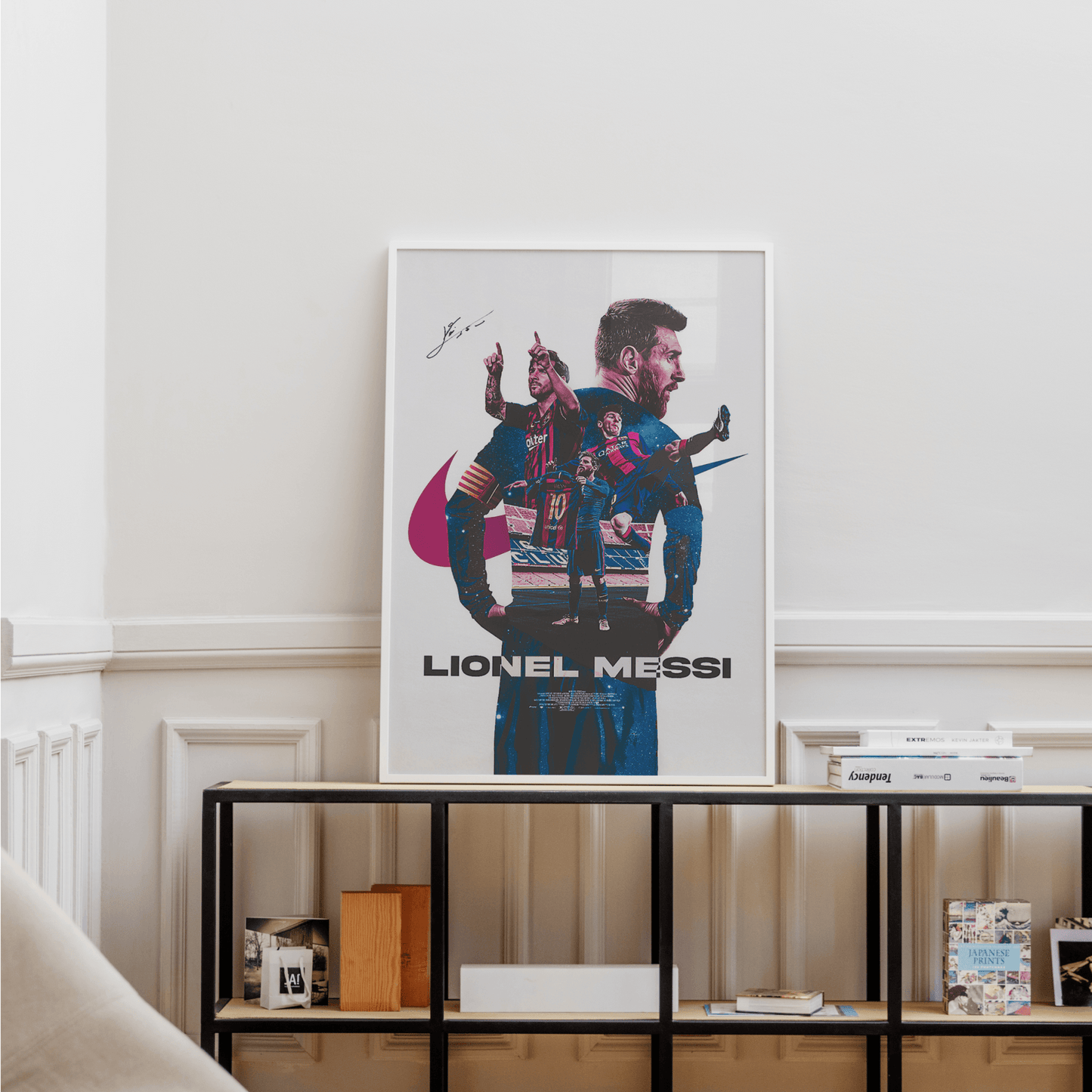 Lionel messi x signed film poster - football posters - €30