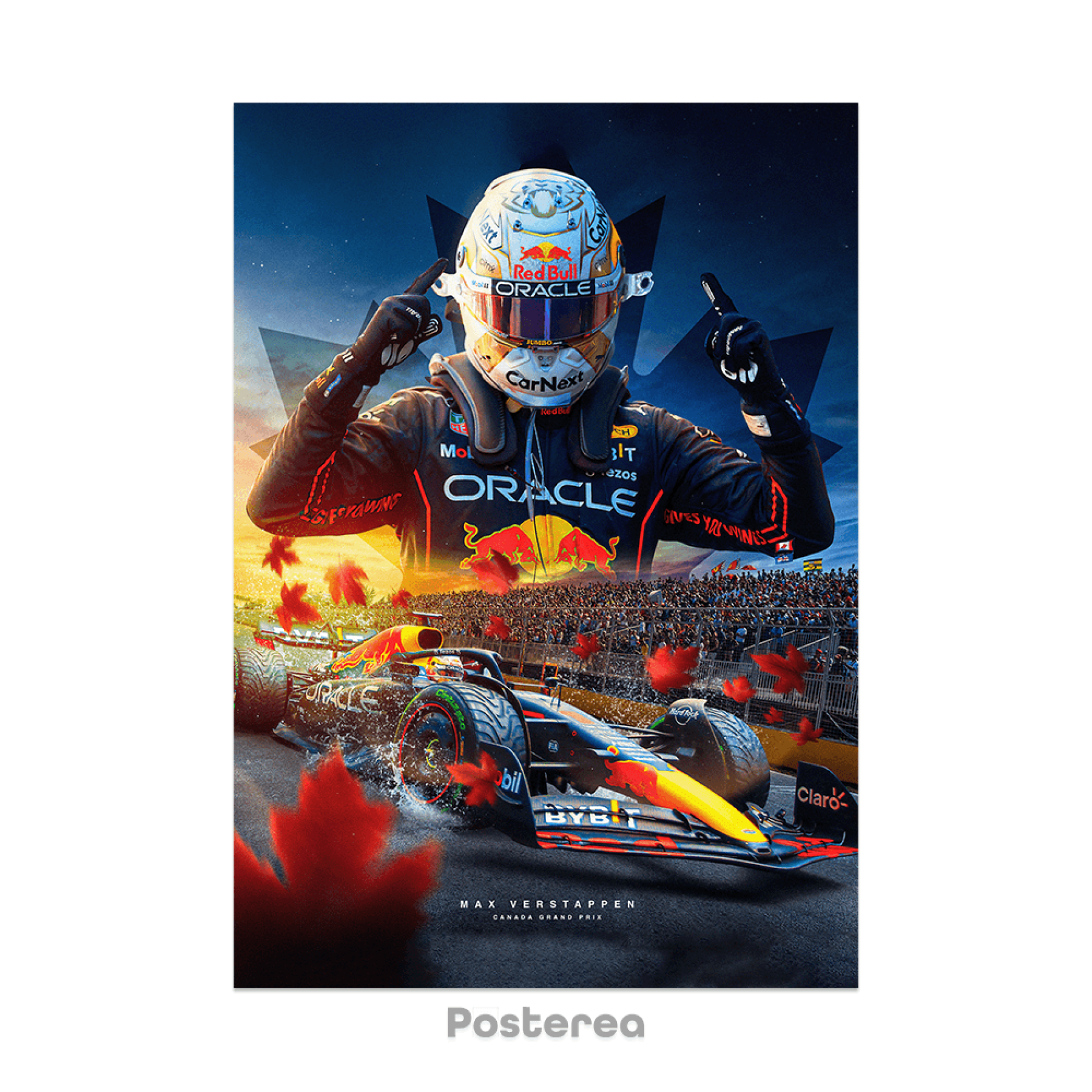 Max verstappen - racing posters - €19.99 poster