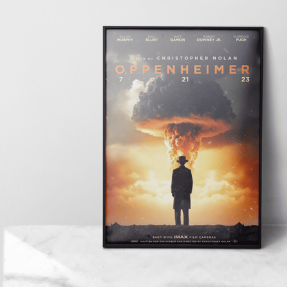 Oppenheimer film poster - movies posters - €22.99 poster