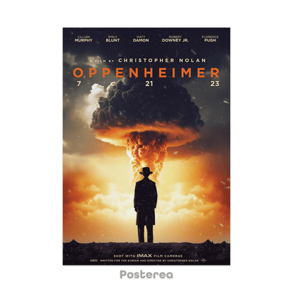 Oppenheimer film poster - movies posters - €22.99 poster