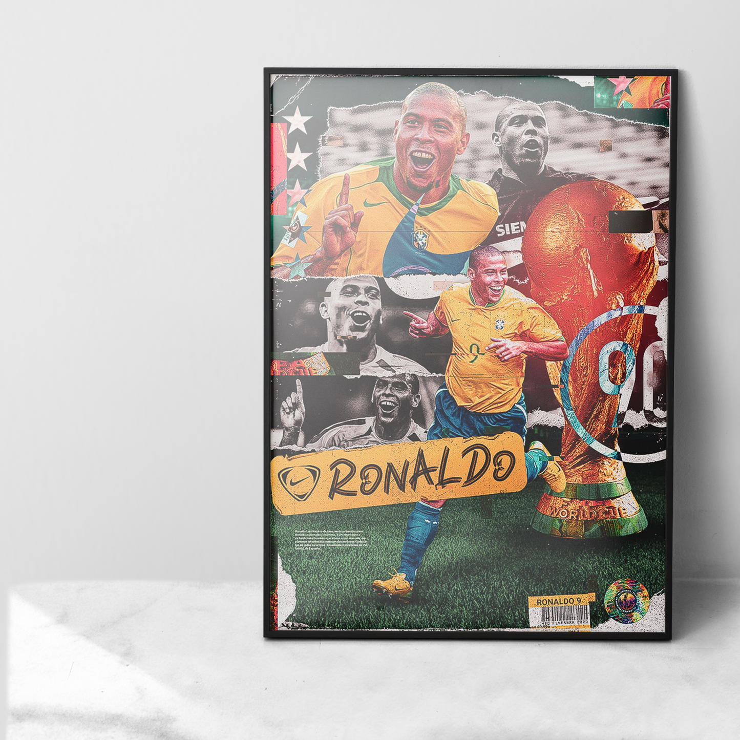 Ronaldo 9 x world cup - football posters - €22.99 poster