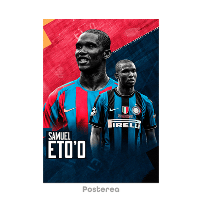 Samuel eto’o x flashback - football posters - €19.99 poster