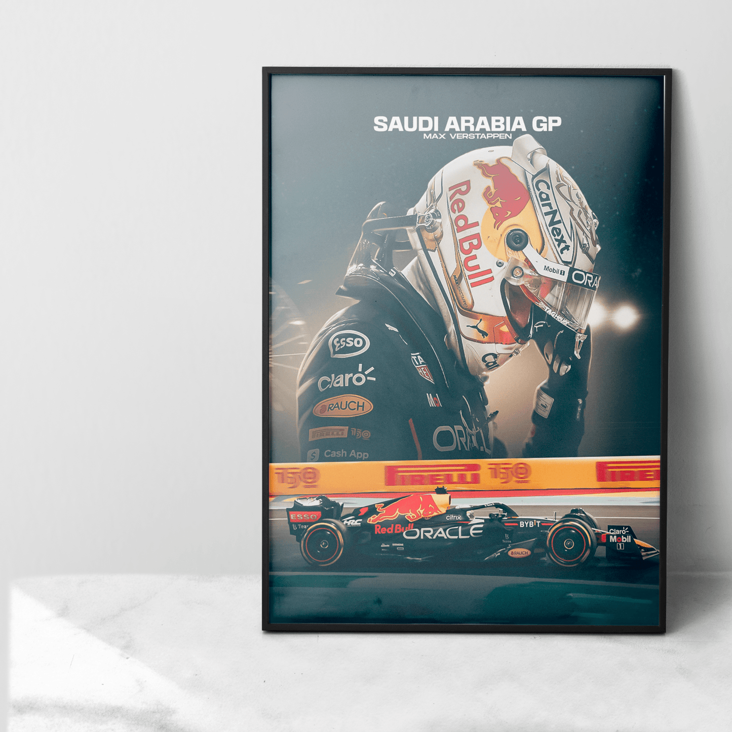 Saudi gp x max verstappen - racing posters - €22.99 poster